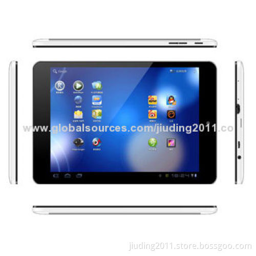 7.85-inch 3G Tablet PCs with MTK8382 Quad-core CPU, GPS, Bluetooth and Dual-cameraNew